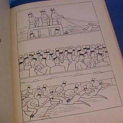 Vintage Soglow's Confidential History of Modern England By Otto Soglow 1939 HC