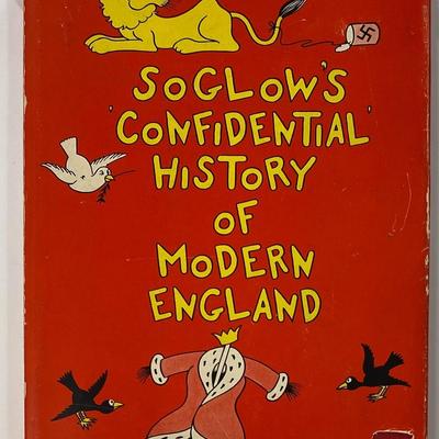Vintage Soglow's Confidential History of Modern England By Otto Soglow 1939 HC