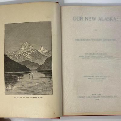 Antique Our New Alaska; Seward Purchase Vindicated By Charles Hallock 1886 HC