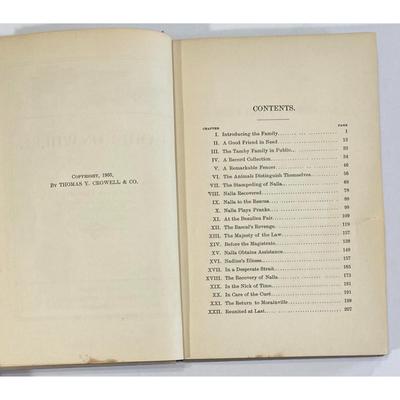 Antique The Family On Wheels By James MacDonald Oxley 1905 hardcover