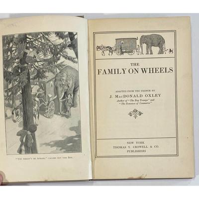 Antique The Family On Wheels By James MacDonald Oxley 1905 hardcover