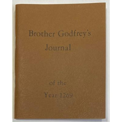 Vintage Brother Godfrey's Journal of the Year 1269 By E.J. Gold 1971 softcover