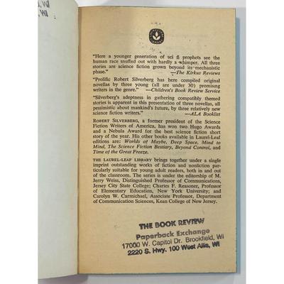 Chains of Sea: Three Original Novellas of Science Fiction Robert Silverberg 1974