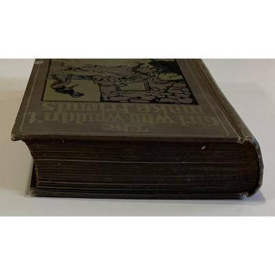 Antique The Girl Who Wouldn't Make Friends By Elsie Jeanette Oxenham 1909 hardcover