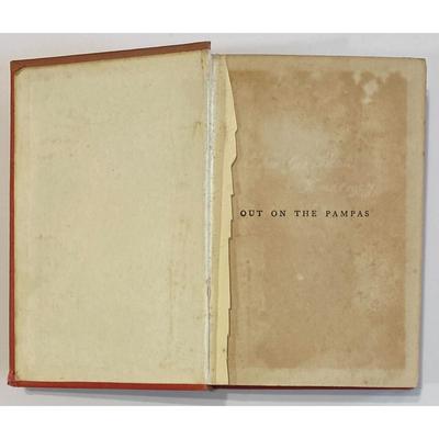 Antique Out On The Pampas By G.A. Henty hardcover