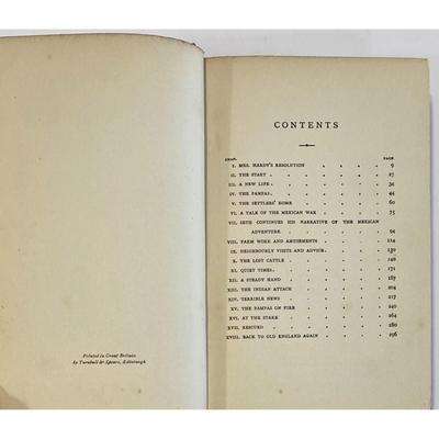 Antique Out On The Pampas By G.A. Henty hardcover