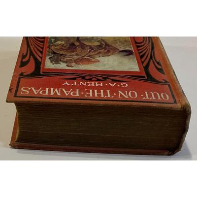Antique Out On The Pampas By G.A. Henty hardcover