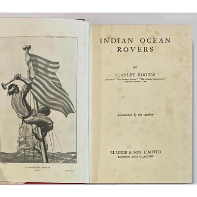 Vintage Indian Ocean Rovers By Stanley Rogers 1939 hardcover