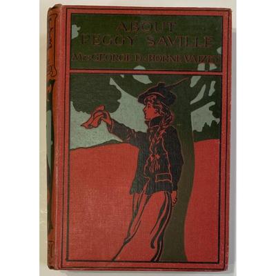 Antique About Peggy Saville By Mrs. George De Horne Vaizey 1910 hardcover