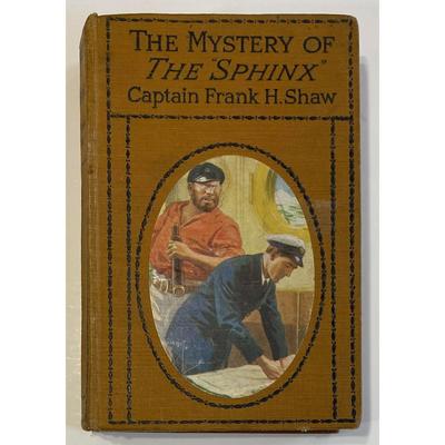 Vintage The Mystery of the Sphinx By Captain Frank H. Shaw 1926 hardcover