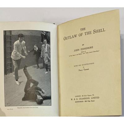 Antique The Outlaw of the Shell: A School Story By John Finnemore 1915 hardcover