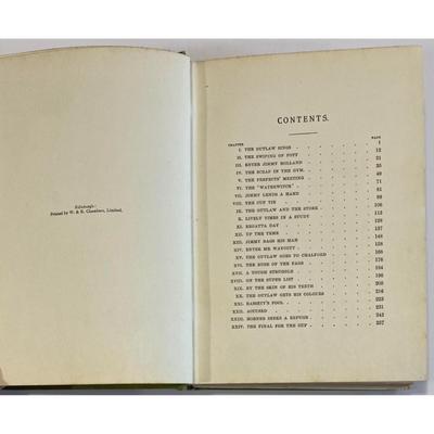 Antique The Outlaw of the Shell: A School Story By John Finnemore 1915 hardcover