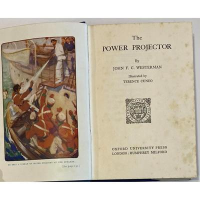 Vintage The Power Projector By J.F.C. Westerman 1933 hardcover