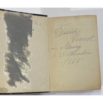 Antique La Sainte Bible By Louis Segond & Hugues Oltramare 1879 hardcover