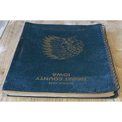 Vintage Atlas of Emmet County Iowa By Title Atlas Company 1980 softcover