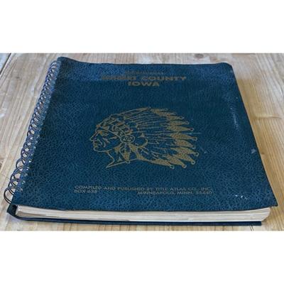 Vintage Atlas of Emmet County Iowa By Title Atlas Company 1980 softcover