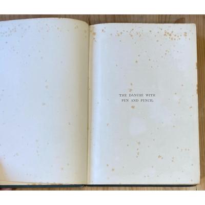 Antique The Danube With Pen And Pencil By Captain B. Granville Baker 1911 HC