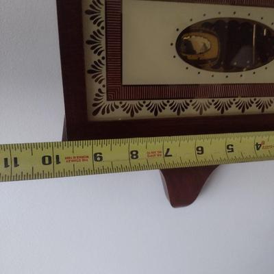 Antique Seth Thomas Banjo Wall Clock with Mahogany Case Key-Wind and Pendulum