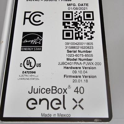 Enel X Juice Box 40 Electric Car Charger (G-JS)
