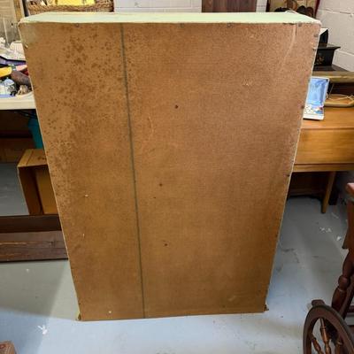 Small Handmade Green Bookshelf