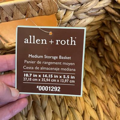 Three Drawer Wicker and Metal Storage Tower and More (K-BC)