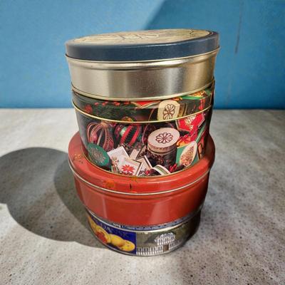 Assortment of Tin Boxes