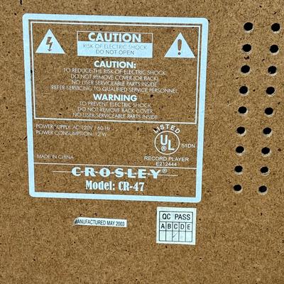 Crosley CR-47 Record Player (BS2-SF)