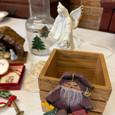 Assortment of Christmas Decoration Items