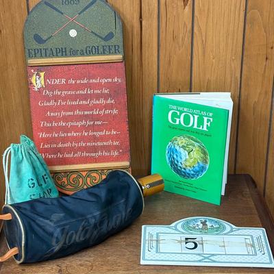 Gold Eagle Golf Shag Bag, Assorted Golf Balls, & More (BS2-SF)