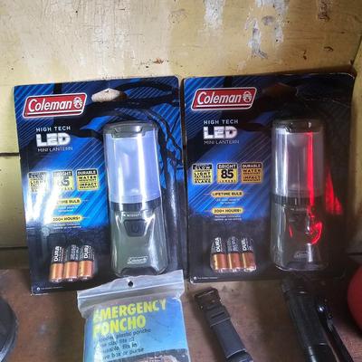 Coleman, Rubbermaid & Other Camping Gear (G-JS)