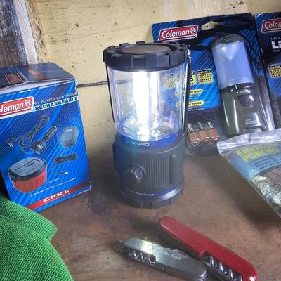 Coleman, Rubbermaid & Other Camping Gear (G-JS)