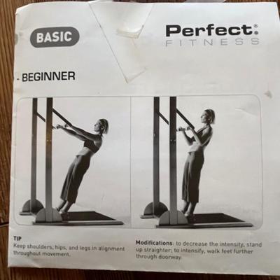 Perfect Fitness Brand Exercise Bar and Dumbbells (L-BC)