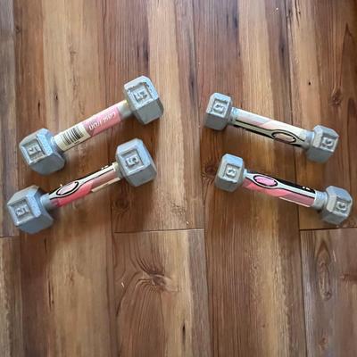 Perfect Fitness Brand Exercise Bar and Dumbbells (L-BC)