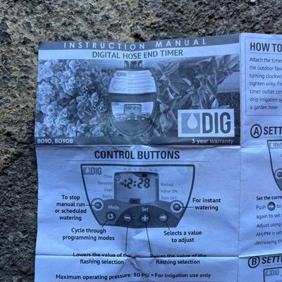 Drip Depot Irrigation Set, Gardena Oscillating Sprinklers & More (G-JS)