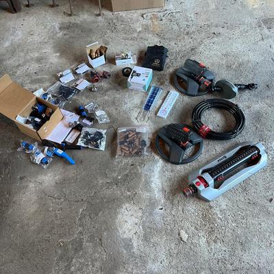 Drip Depot Irrigation Set, Gardena Oscillating Sprinklers & More (G-JS)