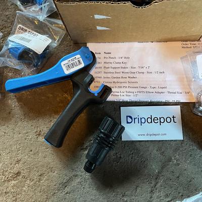 Drip Depot Irrigation Set, Gardena Oscillating Sprinklers & More (G-JS)