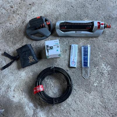 Drip Depot Irrigation Set, Gardena Oscillating Sprinklers & More (G-JS)