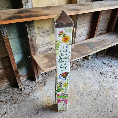 Claude Monet Garden Pillar (G-JS)