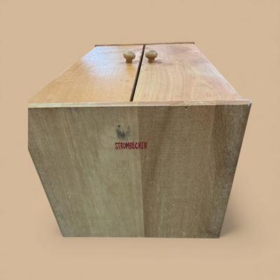 Vintage Strombecker Wooden Dollhouse Wardrobe