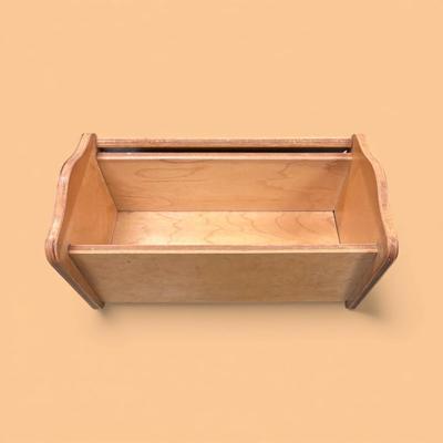 Vintage Strombecker Wooden Dollhouse Toybox