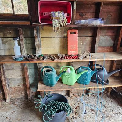 Hand Gardening Tools, Watering Cans & More (G-JS)