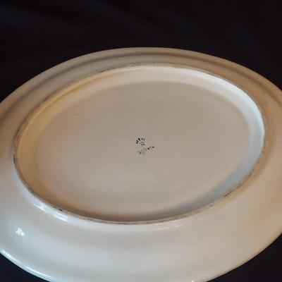 Arnart/Capodimonte Garden Harvest Soup Tureen w/ Lemon Lime Canisters (P-BBL)