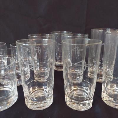 American Enka Corporation Collectable Bar Glasses (P-BBL)