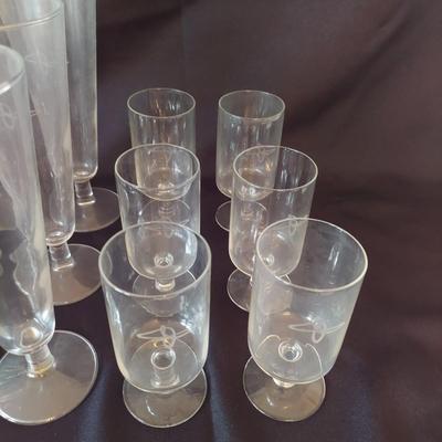 American Enka Corporation Collectable Bar Glasses (P-BBL)