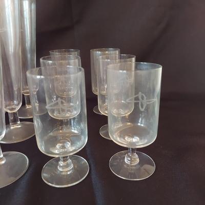 American Enka Corporation Collectable Bar Glasses (P-BBL)