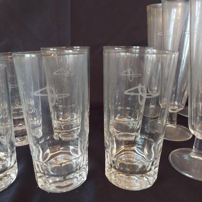 American Enka Corporation Collectable Bar Glasses (P-BBL)