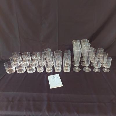 American Enka Corporation Collectable Bar Glasses (P-BBL)
