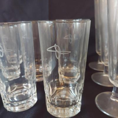American Enka Corporation Collectable Bar Glasses (P-BBL)