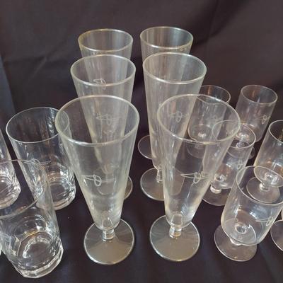 American Enka Corporation Collectable Bar Glasses (P-BBL)