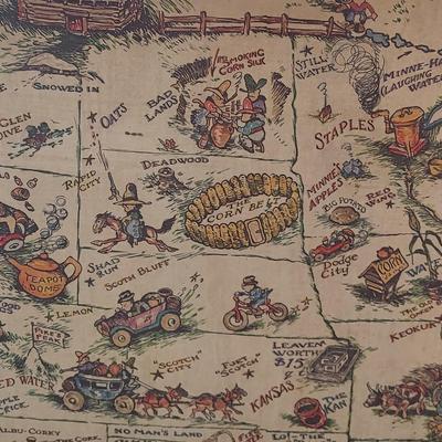Vintage Bootlegger Map & More (P-BBL)